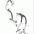 GS1000G 1980-1981 Передние тормозные трубки