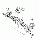 GS1100E 1980-1981 Rear caripers
