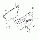 TS125 1980-1981 Frame cover (ts125x)