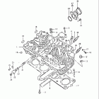 GS1000G 1980-1981 Головка цилиндра
