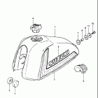 TS185 1980-1981 Fuel tank (ts185t)