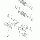 GS1000G 1980-1981 Подножки