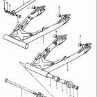 GS1100E 1980-1981 Маятник задний