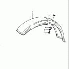 RM80 1980-1981 Переднее крыло