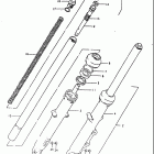 GS250T 1980-1981 Front fork (gs250tx)