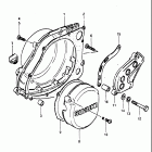 RM250 1981 Крышки картера