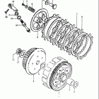 RM80 1980-1981 Сцепление