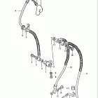 GS850GL 1980-1981 Передние тормозные трубки