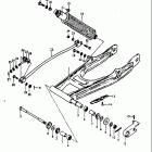 RM100 1979-1981 Rear swinging arm (rm100n)