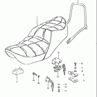 GS850GL 1980-1981 Seat (model t)