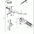 TS185 1980-1981 Right handle switch