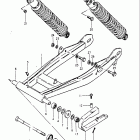 PE250 1980-1981 Маятник задний