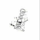 GS1000GL 1980-1981 Главный тормозной цилиндр,передний