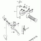 GS750E 1980-1981 Left handle switch