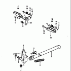 RM100 1979-1981 Stand - footrest