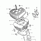 TS250 1980-1981 Цилиндр