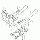 GS850GL 1980-1981 Muffler (model t)