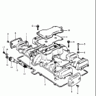 GS1100E 1980-1981 Крышка головки цилиндров