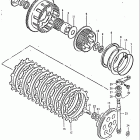 GS850GL 1980-1981 Сцепление