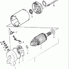 GS550T 1981 Стартер электрический