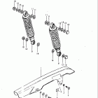 GS250T 1980-1981 Chain case - shock absorber