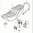 GS550T 1981 Сидение