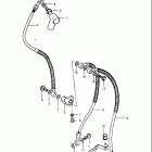 GS750E 1980-1981 Передние тормозные трубки