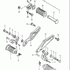 GS1000GL 1980-1981 Footrest (model x)