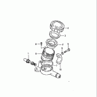 GS850GL 1980-1981 Главный тормозной цилиндр,передний