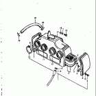 GS850G 1980-1981 Воздухозаборник