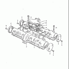 GS850GL 1980-1981 Крышка головки цилиндров