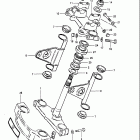 GS1000GL 1980-1981 Steering stem (model x)