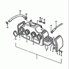 GS1000G 1980-1981 Воздухозаборник