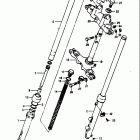 RM100 1979-1981 Front fork (rm100n)