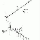 PE250 1980-1981 Задний тормоз