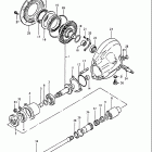 GS1000GL 1980-1981 Карданный вал