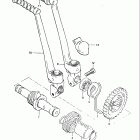 RM80 1980-1981 Кик стартер