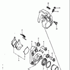 GS850G 1980-1981 Front caripers
