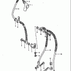 GS850G 1980-1981 Передние тормозные трубки