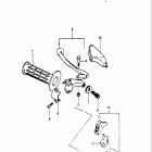 PE400 1980-1981 Lh handle grip (pe400x)