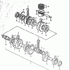 GS550T 1981 Коленвал