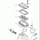 GS750E 1980-1981 Главный тормозной цилиндр,передний