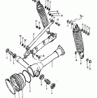 GS850G 1980-1981 Маятник задний