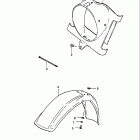 PE250 1980-1981 Переднее крыло