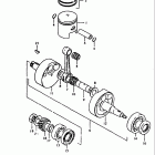 TS100 1980-1981 Коленвал