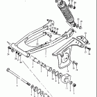 TS100 1980-1981 Маятник задний