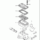 GS1000G 1980-1981 Главный тормозной цилиндр,передний