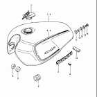 GS750E 1980-1981 Fuel tank (gs750ex)