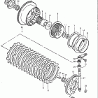 GS1000GL 1980-1981 Сцепление