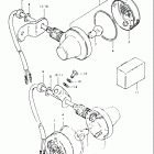TS125 1980-1981 Сигналы поворота